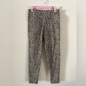 J Crew XS Leopard Print Leggings Women/Girls with stretch.